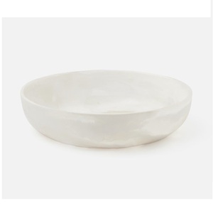 Bol à salade en résine personnalisable avec décoration d'intérieur multicolore résistante à la chaleur et élégante pour les fêtes - Product Image 2