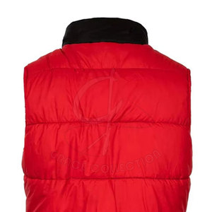 Chaleco acolchado de plumón acolchado de alta calidad, chaleco de burbuja sin mangas con logotipo impreso por encargo para hombre con Material de poliéster 100% - Product Image 5