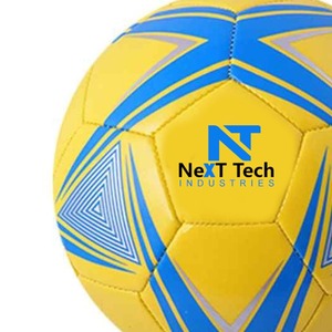 ลูกบอลฝึกฟุตบอลวัสดุ PU สำหรับการฝึกซ้อมพร้อมดีไซน์ที่กำหนดเองและโลโก้ตามสั่งโดยอุตสาหกรรมเทคโนโลยีถัดไป - Product Image 4