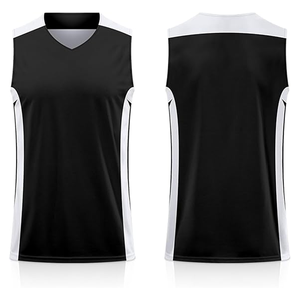 Reversible <b>Basketball</b> Jersey Breathable Athletic Mesh Plus Size Printed Sports Uniforms Team Blank Sets - Product Image 3