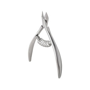 Pince à cuticules à pointe de 7 mm avec lames tranchantes poignée antidérapante Action à ressort en acier inoxydable pince à ongles à cuticules - Product Image 5