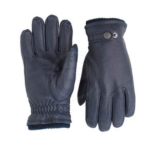 Precio al por mayor Mejor Material Guantes de cuero Nuevo diseño Pakistán Hecho Pantalla táctil Compatible para uso diario Invierno transpirable - Product Image 1