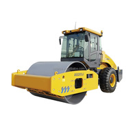 Rouleau compresseur vibrant à tambour unique de 20 tonnes XS203J |   Machine de compactage de sol et d'asphalte robuste pour la construction routière