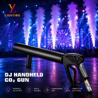 Pistolet à CO2 manuel pour DJ, avec déclencheur, tuyau haute pression de 3 m, portée du jet de 6 à 8 m, effet de brouillard pour scène