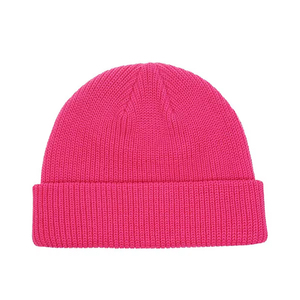 Pakistan Manufactured 100% Wool Jacquard Beanie Hats with 3D Embroidery Custom Logo Breathable Comfortable Adult Thermal Beanie - Product Image 5