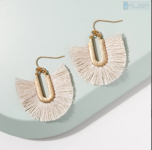 Pendientes de Borla con Arco de Alta Calidad, Pendientes Delicados con Forma Geométrica de Pentágono, Regalos Únicos - Product Image 3