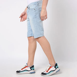 High Quality Baggy Custom Men Jeans <b>Shorts</b> Men Fit Baggy Jeans <b>Short</b> Dark Denim <b>Shorts</b> <b>With</b> <b>Pocket</b> for Men OEM Serviced - Product Image 2
