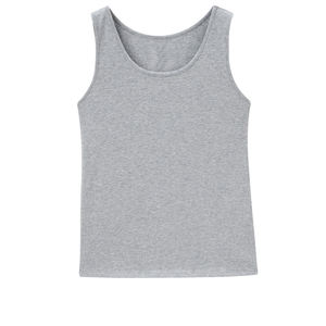 Débardeur de sport décontracté en coton uni pour femmes d'été, vêtements de sport pour femmes, débardeur sans manches pour l'entraînement, débardeur sexy pour femmes - Product Image 1