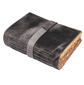 Nueva llegada cubierta de libro de cuero cuaderno de negocios PU cuero Carpeta de hojas sueltas planificador cubierta de cuaderno diario más vendido - Product Image 4