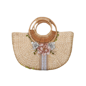 Nuevos artículos Bolsas de jacinto de agua para mujeres con color natural de moda y alta calidad de Vietnam con el mejor precio - Product Image 1