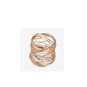 Anillo de cobre con estrella para servilletas, soporte de diseño único para servilletas de Navidad, producto de decoración y venta para mesa de cena - Product Image 3