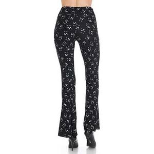 กางเกงขาบานของผู้หญิงกางเกงขาบานพิมพ์ลายดอกไม้มีสไตล์พรีเมี่ยมของ2025ขายส่ง - Product Image 3