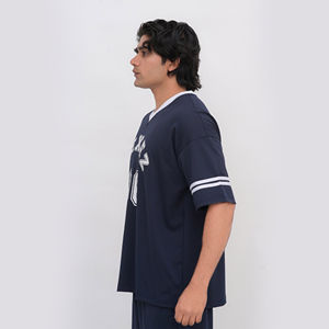 Meilleure qualité pour hommes Boxy Mesh Jersey Logo personnalisé Respirant Léger à séchage rapide Logo personnalisé Impression OEM - Product Image 5