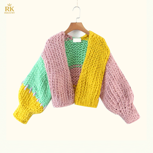 Prix d'usine pull pour femmes au crochet évider tricots au crochet à la main robe tricotée pour femmes au crochet - Product Image 5