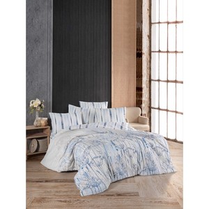 Nevresim Dünyası Lina Ensemble de housse de couette double Design Ranforce élégant pour la literie - Product Image 1