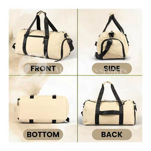 Sac de sport décontracté professionnel avec poignée confortable, tissu en nylon, plusieurs fermetures éclair, capacité de 30 à 40 L, options de logo personnalisé - Product Image 6