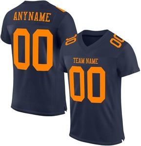 Camisetas de Fútbol Americano Personalizadas OEM 2026, Precio de Fabricante, Secado Rápido, Transpirables, Absorben la Humedad, Poliéster con Transferencia de Calor - Product Image 1