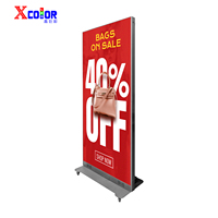 Display LED 960x1920mm P2.5 per Interni, Schermo Pubblicitario Digitale a Colori, Segnaletica LED per Centri Commerciali, Negozi al Dettaglio ed Esposizioni