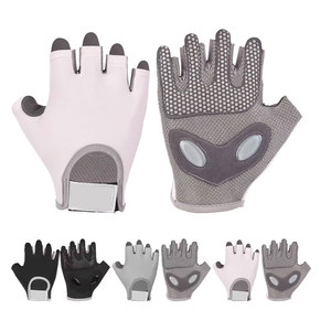 Gants de musculation en cuir de couleur personnalisée à demi-doigts, vente chaude, hommes, 2026, gants de musculation - Product Image 1