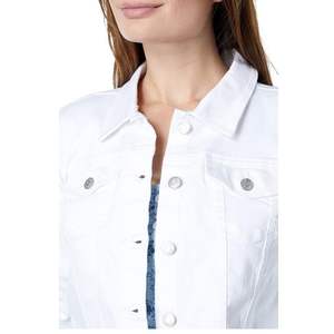 Veste en jean pour femmes, design tendance, mode d'hiver, veste courte en jean de printemps, fournisseur en gros - Product Image 5