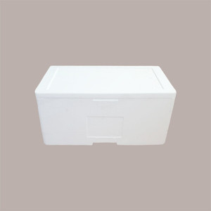 Caja Térmica de Poliestireno Bianco 60x37,5 cm H 26,5 cm, Bolsa para Alimentos Frescos o Congelados, Transporte de Alimentos, Poliestireno - Product Image 1