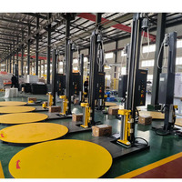 Máquina Envolvedora de Palés de Alta Resistencia, Envolvedora Industrial de Grado Industrial, Capacidad de Carga de 2000 kg
