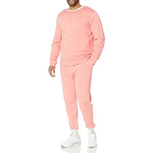 Streetwear Hombres Custom Running Training crewneck sudadera y Jogger Sets Chándales Sweatsuit - Product Image 1