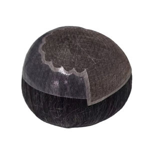 Perruque en cheveux humains Q6 Yaki, toupet pour homme, cheveux vierges Remy, trame simple, Bangladash Naturalizer Curl Bonnet, extension de cheveux Remi - Product Image 5