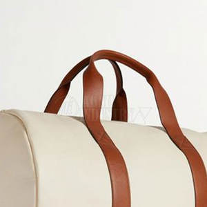 Sacs de voyage en cuir personnalisés avec logo, fermeture éclair, légers, grande capacité, sacs de sport - Product Image 6