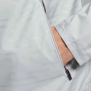 Chaqueta cortavientos de cuero para hombre con logotipo personalizado llegada 2025 ropa de invierno para exteriores ajustada 2025 - Product Image 4