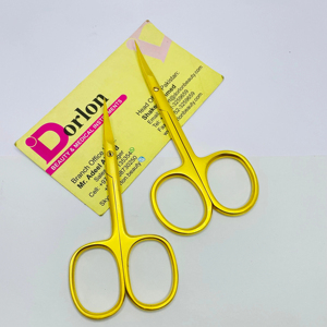 กรรไกรตัดเล็บขนาดเล็กคมพิเศษสำหรับมืออาชีพออกแบบโลโก้ชุบทองอย่างยั่งยืน - Product Image 1