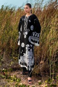 Colección de invierno 2025 para mujer, trajes étnicos para césped para mujer, cuello redondo con Pakistán completo, India, superventas, lavable ecológico - Product Image 6