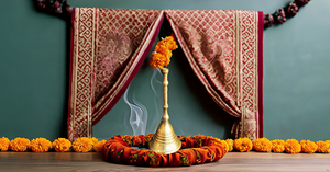 Brass Handbell Decor Hand-bell Handheld Ghanti Indian Decorative <b>Mandir</b> Pooja Items Wedding Diwali Home Office 3 Inch Gold - Product Image 5