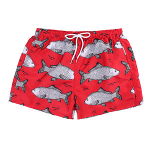 Nouveau modèle de short de plage Board extensible Short de bain pour homme Boardshorts Maillot de bain personnalisé imprimé par sublimation - Product Image 5