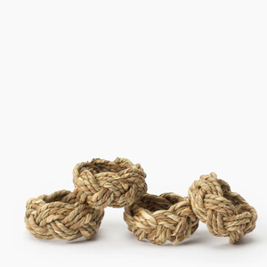 Anillo de servilleta tejido de algas marinas naturales personalizado Anillo de servilletero de mesa de lujo para bodas Hecho en Vietnam - Product Image 1
