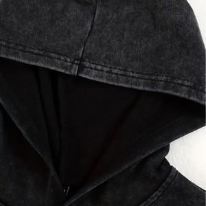 เสื้อสเวตเชิ้ตผ้าเทอร์รี่เนื้อหนัก ผ้าฝ้ายโอเวอร์ไซส์ ระบายอากาศได้ดี พิมพ์ลายดิจิตอล พิมพ์ซิลค์สกรีน แบบกำหนดเองสำหรับ OEM - Product Image 3