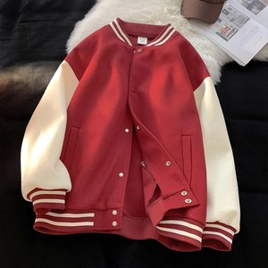 แจ็กเก็ตแนวสตรีทแบบอเมริกันแจ็คเก็ตเพรพพี้ฟุตบอลแบบลำลองสไตล์เกาหลี BF แบบลำลองสำหรับผู้หญิงในฤดูใบไม้ผลิ - Product Image 4