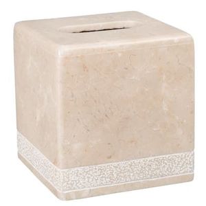Caja de pañuelos de tamaño personalizado de diseño único, caja de pañuelos de color negro de mármol de primera calidad para accesorios de cocina - Product Image 5
