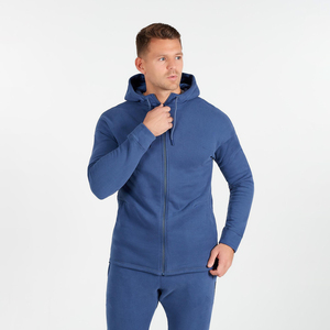 2025 nouveauté hommes 100% coton Jogging porter de haute qualité décontracté extérieur respirant survêtements grande taille survêtement pour homme - Product Image 2