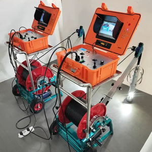 Pozo de agua profunda Cámara de inspección de video de pozo de 360 grados Rango de 300m CCD Tarjeta múltiple Tarjeta SD Tarjeta Micro SD Cloud - Product Image 1