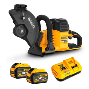 BUY 2 GET 1 FREE Dewalts DCS691X2-XE 54V 9.0Ah FlexVolt XR Li-ion Cordless Brushless 230mm (9-inches) Cut-Off Concrete <b>Saw</b> Kit - Product Image 3