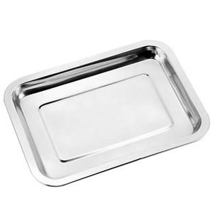 Plateau d'instruments chirurgicaux manuel en acier inoxydable de qualité supérieure, durable, stérilisation à haute température, organisateur de rangement médical pour - Product Image 5