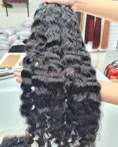 Ocean Wave Crochet Braid Hair 18 inch and 24 inch Hawaii Curl Hairstyle Natural Synthetic Braiding Hair