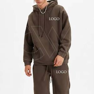 Vêtements pour hommes Ensemble 2 pièces tendance Streetwear Survêtement de jogging Ensemble pantalon de survêtement et sweat à capuche à manches longues personnalisé grande taille - Product Image 6