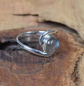 Solid 925 Sterling Silver <b>Ring</b> Labradorite Gift for wedding - Product Image 3