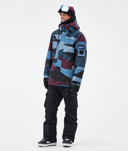 Veste de ski softshell camouflage personnalisée unisexe, taille plus, adultes, imperméable, coupe-vent, respirante, snowboard, hiver, capuche, OEM - Product Image 6
