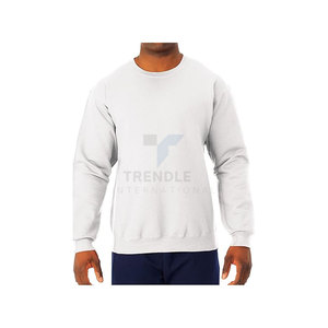 Mens Casual Long Sleeves Turtleneck Embroidered Winter Sweatshirt Soft Fleece Pullover 100% Cotton Regular Fit Lightweight Warm - Product Image 1