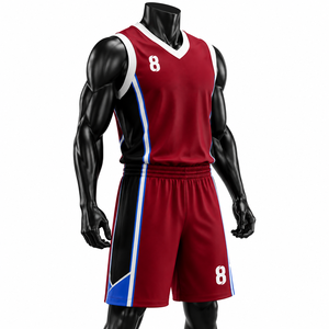 Conjunto de Uniforme de Baloncesto Personalizado para Hombre, Uniforme Deportivo de Baloncesto, Fabricante OEM ODM - Product Image 3