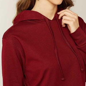 Classic Ladies Athletic Pullover Cotton Casual Street Korean Y2K Hip Hop Hoodies Front Print Low Price Winter Crop Hoodies for - Product Image 5