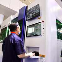 Mesin Pemotong Laser Serat 6KW 6000W Tipe Gantry untuk Pemotongan Gelombang Kontinu 2500mm*6000mm, Dijual, untuk Plat Logam, Cypcut Hiwin